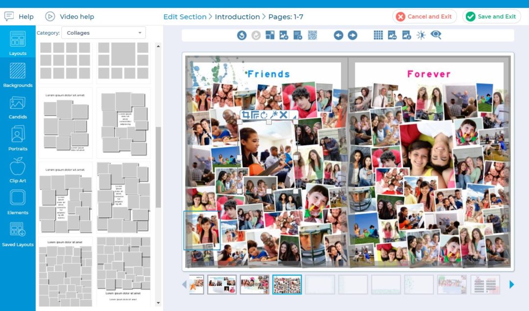 Yearbook Design Software YearbookLife