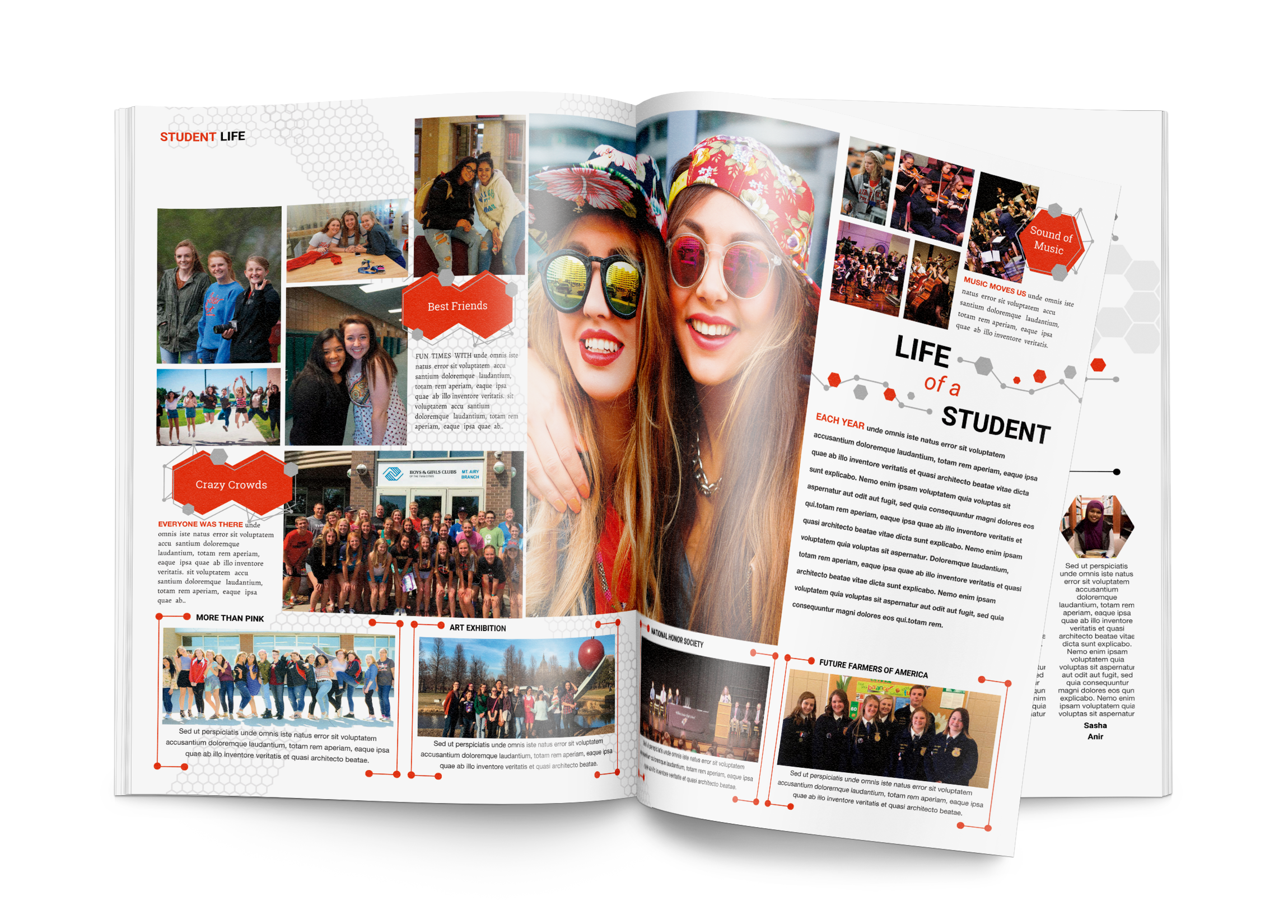 How to Design Captivating Yearbook Page Layouts | YearbookLife