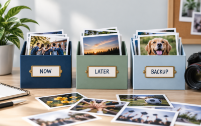 What Should You Do With Photos You’re Not Ready to Use Yet?