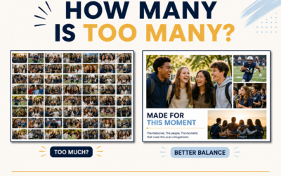 How Many Photos Is Too Many on a Yearbook Page?